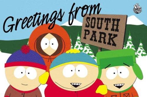 Tapa de Greetings from South Park