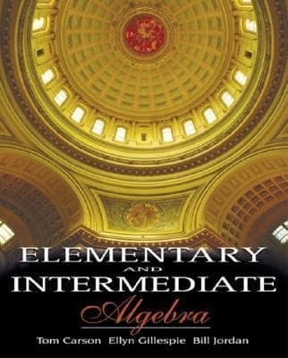Tapa de Elementary And Intermediate Algebra