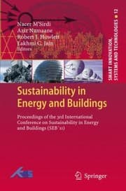 Tapa de Sustainability In Energy And Buildings Proceedings Of The 3rd International Conference In Sustainability In Energy And Buildings