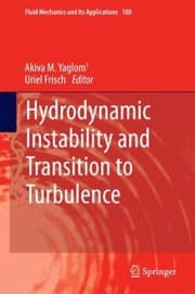 Tapa de Hydrodynamic Instability And Transition To Turbulence