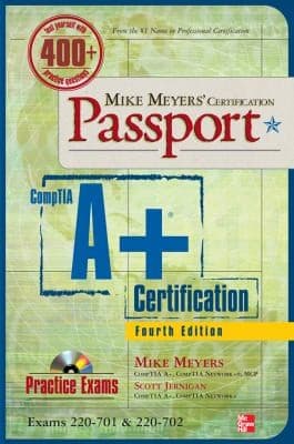Tapa de Comptia A Certification Exams 220701 220702