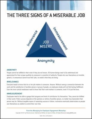 Tapa de Managing For Employee Engagment Workshop Poster