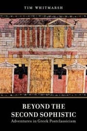 Tapa de Beyond The Second Sophistic Adventures In Greek Postclassicism