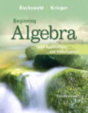Tapa de Beginning Algebra With Applications And Visualization Mymathlab