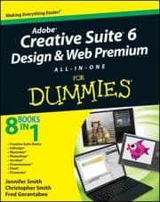 Tapa de Adobe Creative Suite 6 Design Web Premium Allinone For Dummies