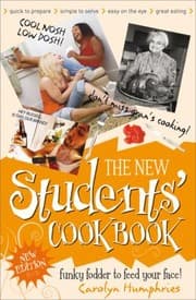 Tapa de The New Students Cookbook By Carolyn Humphries