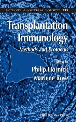 Tapa de Transplantation Immunology Methods And Protocols
