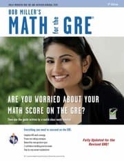 Tapa de Bob Millers Math For The New Gre