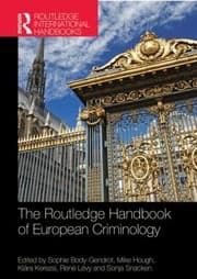 Tapa de The Routledge Handbook Of European Criminology