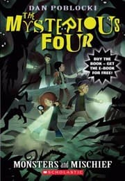 Tapa de Monsters and Mischief (Mysterious Four #3)