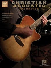 Tapa de Christian Acoustic Favorites 14 Songs Including Holy Is The Lord Im Not Who I Was Undo What If