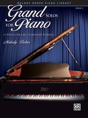 Tapa de Grand Solos For Piano 11 Pieces For Late Elementary Pianists