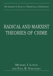 Tapa de Radical And Marxist Theories Of Crime