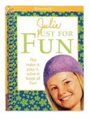 Tapa de Julie Just For Fun The Makeit Playit Solve It Book Of Fun