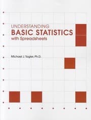 Tapa de Understanding Basic Statistics With Spreadsheets