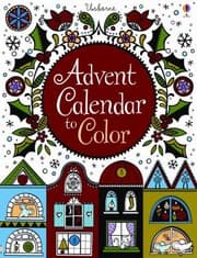 Tapa de Advent Calendar To Color