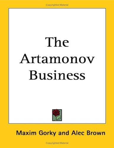 Tapa de The Artamonov Business