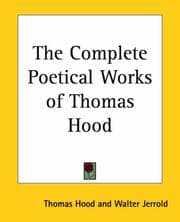 Tapa de The Complete Poetical Works Of Thomas Hood