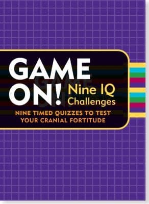 Tapa de Game On Nine Iq Challenges