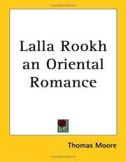 Tapa de Lalla Rookh an Oriental Romance