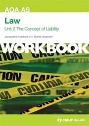 Tapa de Aqa As Law Criminal Liability And Tort