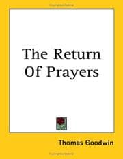 Tapa de The Return of Prayers