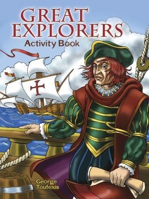 Tapa de Great Explorers Activity Book