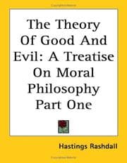 Tapa de The theory of good and evil