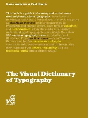 Tapa de The Visual Dictionary Of Typography
