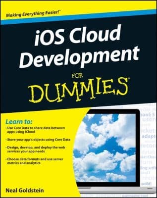 Tapa de Ios Cloud Development For Dummies