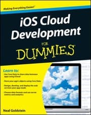 Tapa de Ios Cloud Development For Dummies