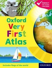 Tapa de Oxford Very First Atlas