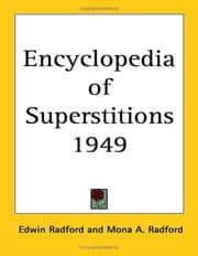 Tapa de Encyclopedia of Superstitions 1949