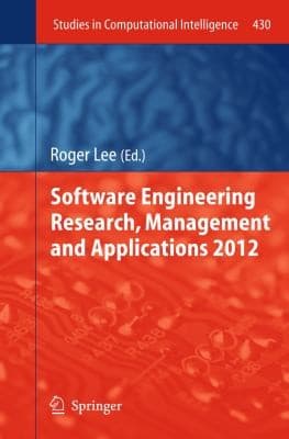 Tapa de Software Engineering Research Management And Applications 2012