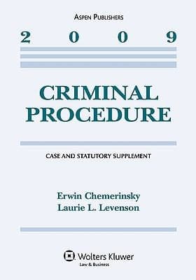 Tapa de Criminal Procedure 2009 Case and Statutory Supplement