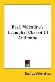 Tapa de Basil Valentine's Triumphal Chariot Of Antimony