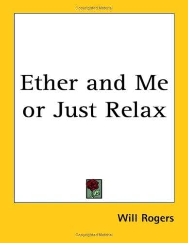 Tapa de Ether And Me or Just Relax