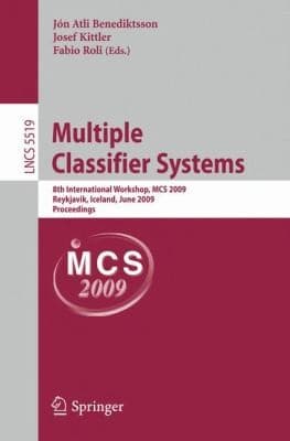 Tapa de Multiple Classifier Systems 8th International Workshop Mcs 2009 Reykjavik Iceland June 1012 2009 Proceedings