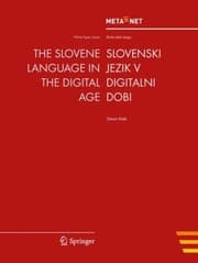 Tapa de The Slovene Language In The Digital Age Slovenski Jezik V Digitalni Dobi