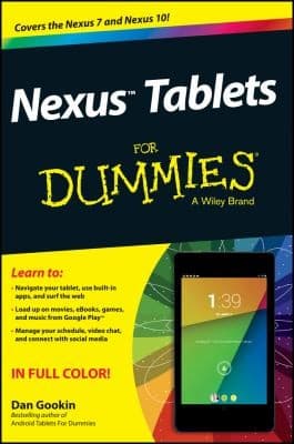 Tapa de Nexus Tablets For Dummies