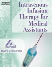 Tapa de Intravenous infusion therapy for medical assistants