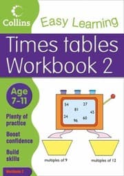 Tapa de Times Tables Age 711 Workbook 2