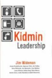 Tapa de Kidmin Leadership