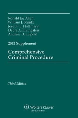 Tapa de Comprehensive Criminal Procedure Supplement 2012
