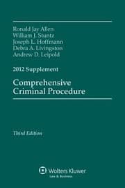 Tapa de Comprehensive Criminal Procedure Supplement 2012
