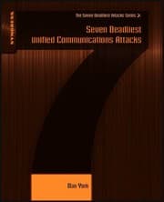 Tapa de Seven Deadliest Unified Communications Attacks