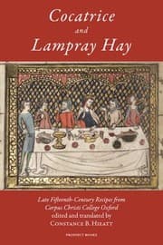 Tapa de Cocatrice And Lampray Hay Late Fifteenthcentury Recipes From Corpus Christi College Oxford