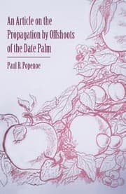 Tapa de An Article on the Propagation by Offshoots of the Date Palm