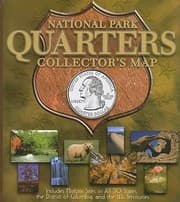 Tapa de National Park Quarter Archive Collectors Map