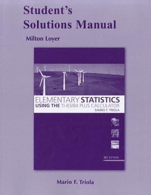 Tapa de Elementary Statistics Using The Ti8384 Plus Calculator